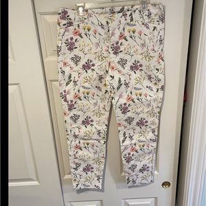 Old Navy Floral Pixie Jeans
